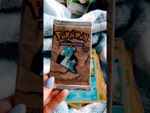 Vintage 90s Pokémon Booster Pack – Nostalgic Unboxing #pokmon