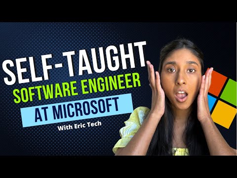 Becoming a Software Engineer at Microsoft with NO Degree ft. Eric Tech