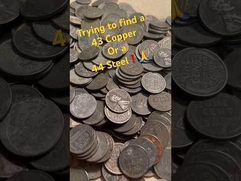 Trying to retire lol 😂 #1943copperwheatcent #wheaties #coincollecting #coin #coinsearch #wheatpenny