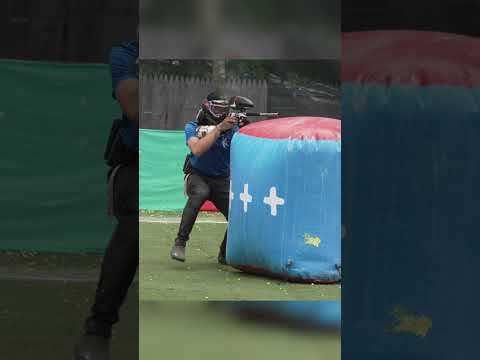 When you go to bunker him but end up trading 🍻 | Paintball 1vs1 | Hormesis Elite Tour #shorts