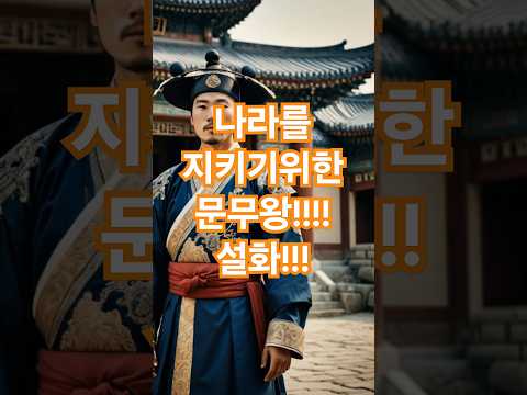 "문무왕 설화 🌊🐉 삼국통일의 마지막 불꽃, 바다의 용이 된 전설!"#문무왕 #대왕암 #shoets #shortvideo #shorts #short #shortsvideo