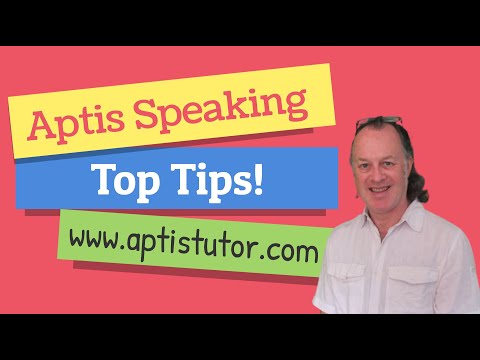 Aptis ESOL Speaking Practice Test Tips / Trucos para el Aptis Speaking