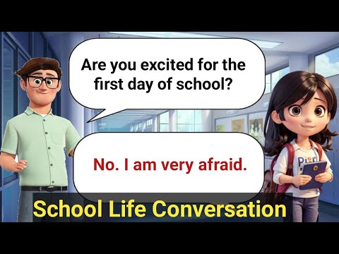 School Life Conversation | Improve English Speaking Skills ✅Practice 5✅