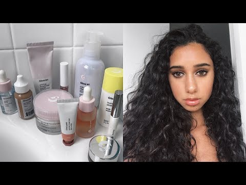 Glossier Chatty GRWM + Review | Dewy Makeup