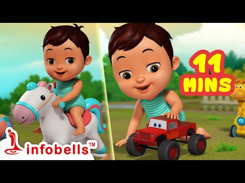 আম পাতা জোড়া জোড়া-Aam Pata Jora Jora | Bengali Rhymes for Children | Infobells #bengalirhymes