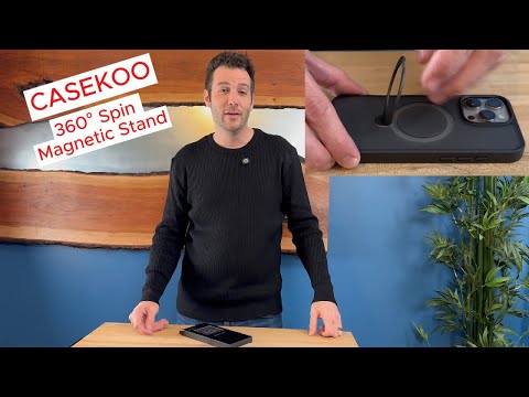 CASEKOO 360 Spin Magnetic Stand, feels great in your hand!