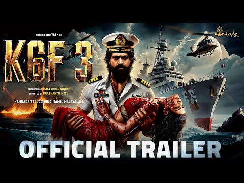 K.G.F: Chapter 3 - Official Trailer | Rocking Star Yash | Prabhas | Raveena Tandon | Prashanth Neel