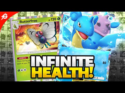 INFINITE HEALING With This LAPRAS DECK! (SO FUN) Pokemon TCG Pocket!