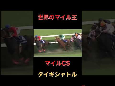 世界のマイル王タイキシャトル【マイルCS】#競馬