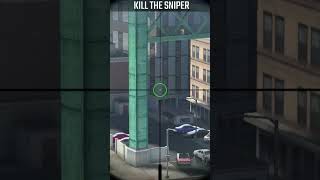 Best sniper killer killer by me! In GTA v real life #gtaworld  #gangstergang  #edit