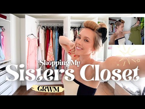 Raiding My Sisters Closet! GRWM + Making Homemade Almond Milk!