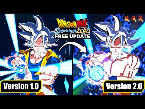 DRAGON BALL: Sparking! ZERO (Version 2.0) – New Ultra Instinct Goku Free Update & Buffs/Nerfs!