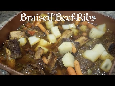 Braised Beef Ribs & Gravy In Oven | Beef Ribs Recipe | Southern Smoke Boss