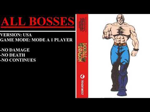 Double Dragon [USA] (NES) - (All Bosses)