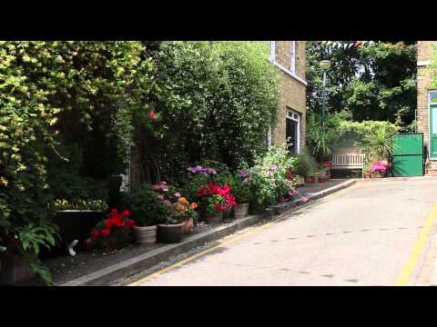 Garden streets in London