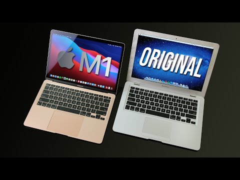 M1 Macbook Air VS Original Macbook Air!