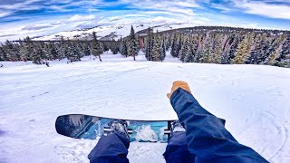 POV: 3 Days Snowboarding Vail + Keystone + Breckenridge! [Mic’d up]