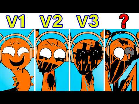 FNF Vs Pibby Sprunki ALL Mods // Corrupted Oren - Incredibox Sprunki in Friday Night Funkin'