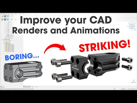 FreeCAD 1.0 x Blender : Render and Animate your 3D CAD files -  Complete Beginner Tutorial