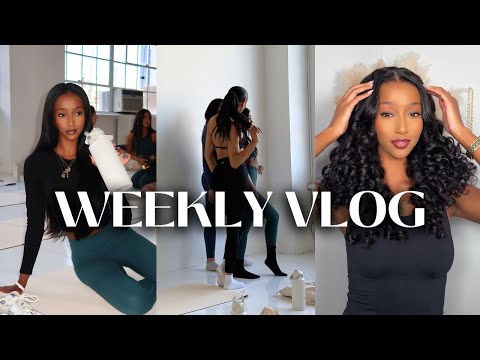 WEEKLY VLOG: BIRTHDAY WEEKEND, 24 HRS IN NYC, LIP LAB IN DC, ALIPEARL HIGH VOLUME LAYERED WIG + MORE