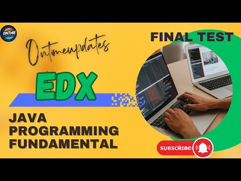 FinalTest EDX Java Programming Fundamentals #edx #coding #java #ontimeupdates #coder #programming