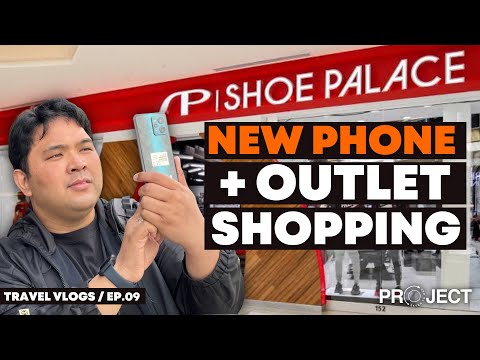 New Smartphone + Shopping at the Shoe Palace (Sneaker Outlets)!