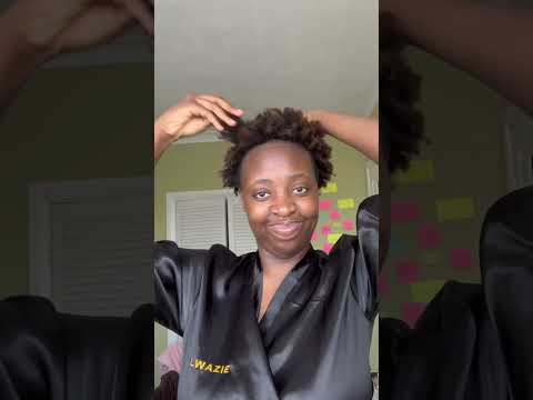 Styling for Afro hair ! #protectivestyles #afrohair #naturalhair