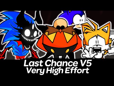 Last Chance V5 Very High Effort with Ending | Friday Night Funkin'