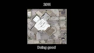 Evolution of valley view mall on satellite #shorts