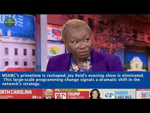 MSNBC Cancels Joy Reid’s Show – Major Shakeup Explained!