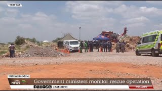 Stilfontein Mine | Government ministers monitor rescue operation