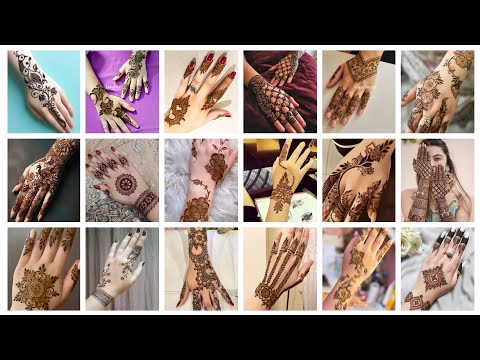 Trending New Style Mehndi Design||New Mehndi Design 2024 Back Hand Bridal|| Simple Mehndi Design