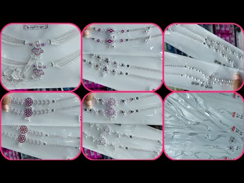 top 20 anklet design.|| silver latest anklet.|| silver 2025 lastest design.|| #ankletsdesin