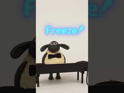 Dance Freeze Timmy 🐑🐑🐑 #shorts #shaunthesheep #cartoonforkids #brainbreak #games