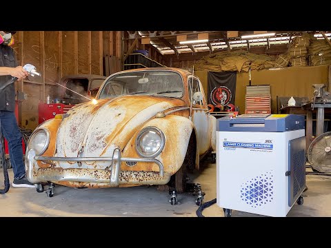 LASER blasting my VW Beetle | Does it work?