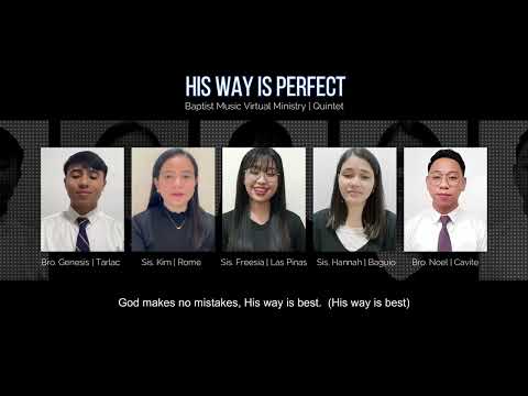 HIs Way is Perfect | Baptist Music Virtual Ministry | Quintet