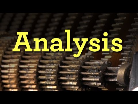 (3/4) Analysis: Explaining Fourier analysis with a machine