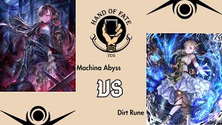 Machina Abyss vs. Dirt Rune - Shadowverse Evolve feature match -