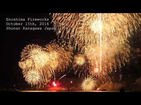 Enoshima Fireworks October 15th, 2016