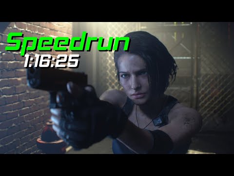 Resident Evil 3 Remake Speedrun in 1:16:25 | Any% | Standard