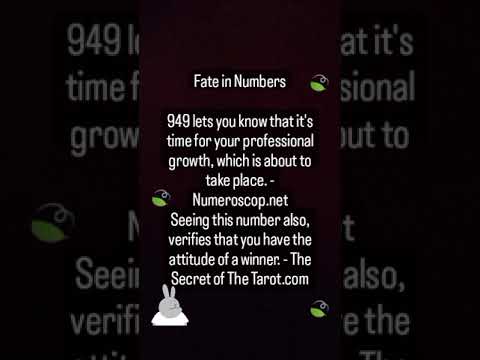 Fate, in Numbers, Tarot Insight Channel