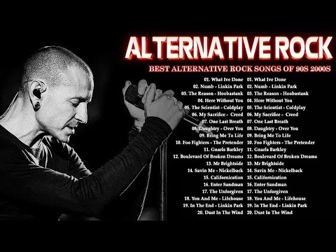 All Time Favorite Alternative Rock Songs - Linkin Park, Simple Plan, Daughtry, Nirvana, Green Day