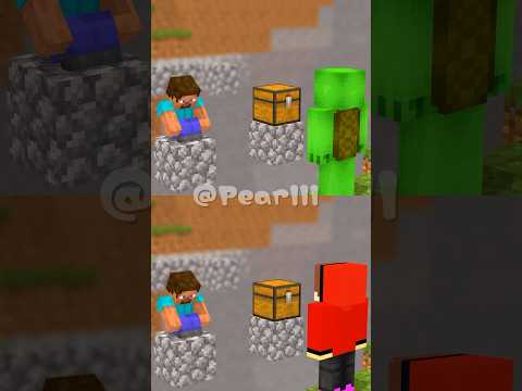 JJ vs Mikey Good deeds vs Bad deeds - MAIZEN Minecraft Animation #shorts