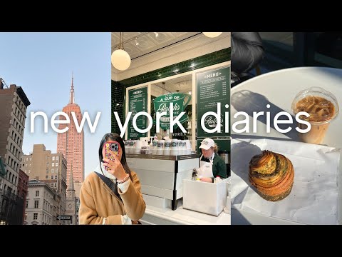 nyc vlog | ralph's coffee, russ & daughters, dover street market, bagels, bakeries | 미국 유펜 대학생 브이로그