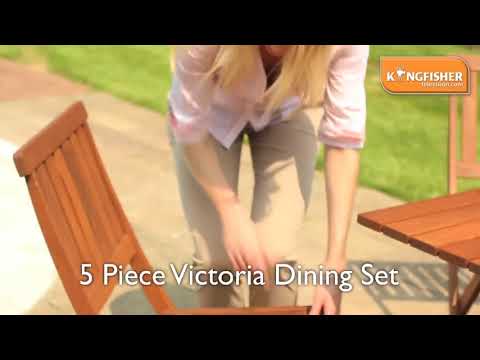 Wooden Garden Furniture Set (4 Seater)