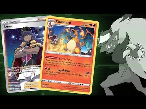 Updated Pokemon TCG Leon's Charizard Deck Profile!