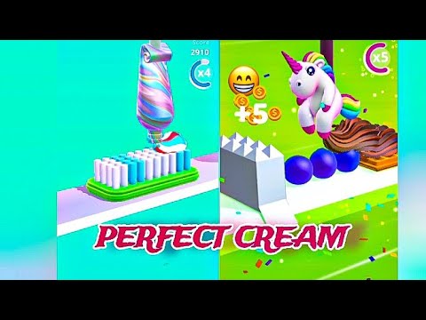 Perfect cream game video