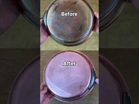 How to Restore Copper Pans in Seconds