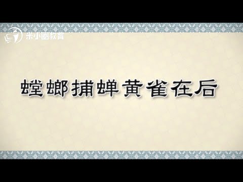 螳螂捕蝉米小圈动画成语课