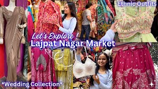 Lajpat Nagar Market Delhi✨| with shop No. |Latest Collection 2024 | Ethnic Wear😍|| #youtube #market